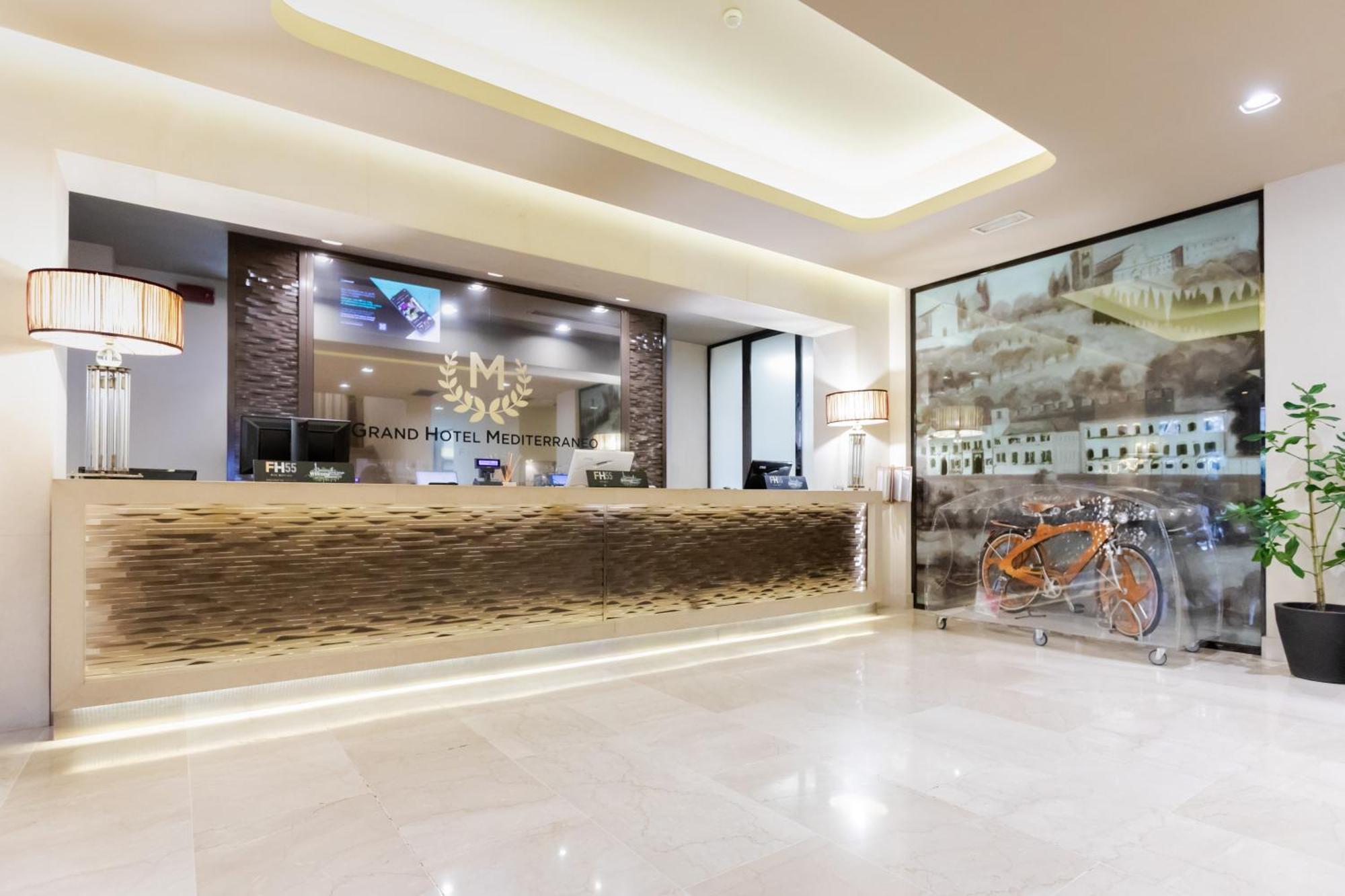 Fh55 Grand Hotel Mediterraneo Florencie Exteriér fotografie